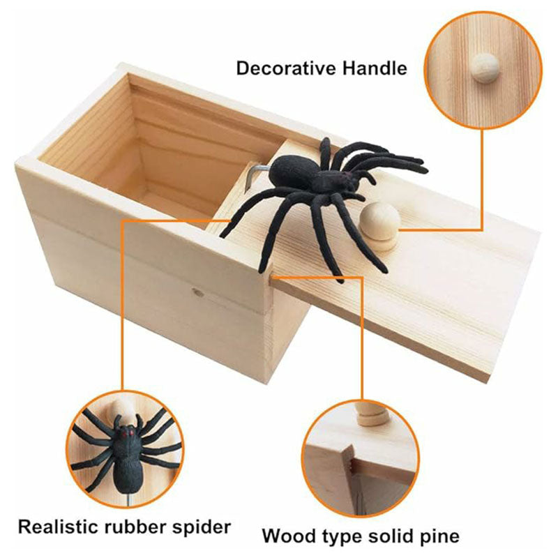 Gag-O-Matic Scherzbox mit Spinne – Für grenzenlosen Spaß