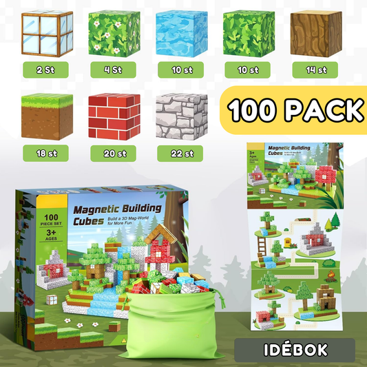 PixelBricks – Magnetisches Konstruktionsspiel für kreative Kinder