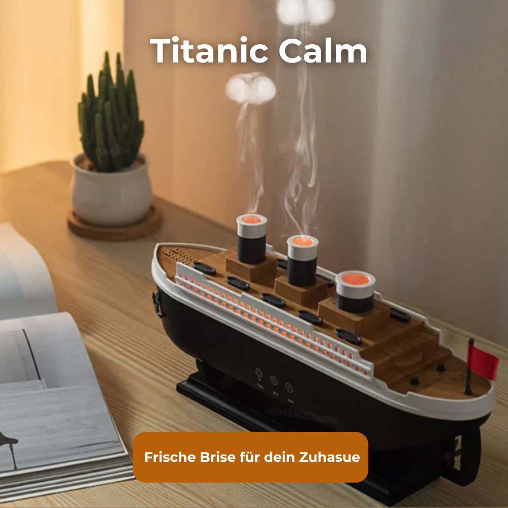 Titanic Calm Diffuser – Ultraschall Aroma-Diffuser 250ml