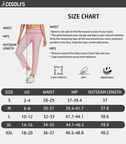 Performance Stretch Knöchelhosen – FormFit™ Funktionshose für Damen