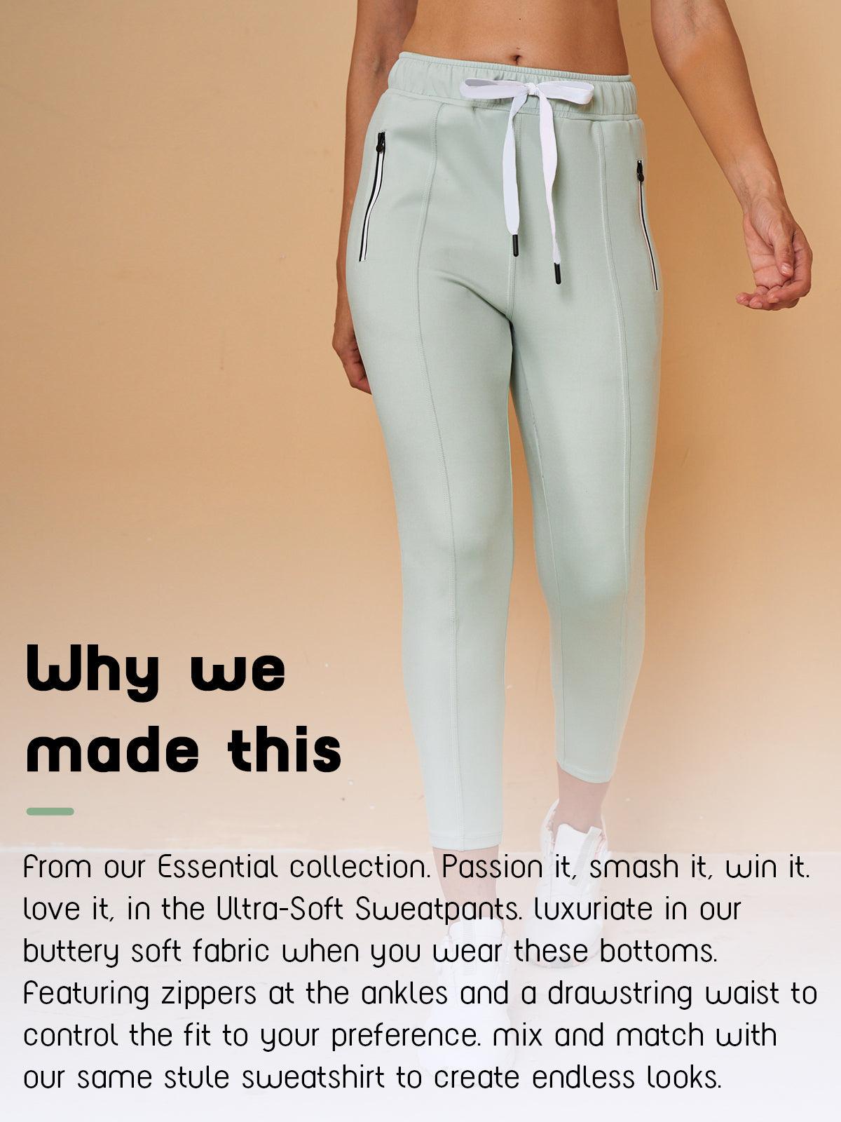 Basic Joggingcaprihosen mit Kordelzug