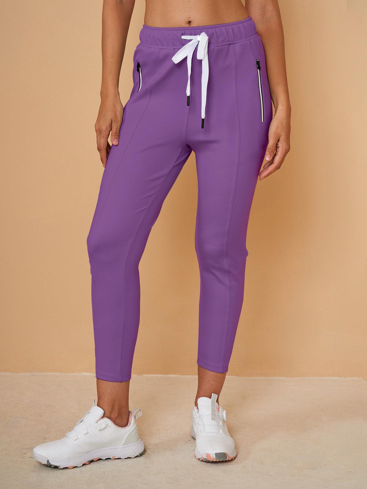 Basic Joggingcaprihosen mit Kordelzug