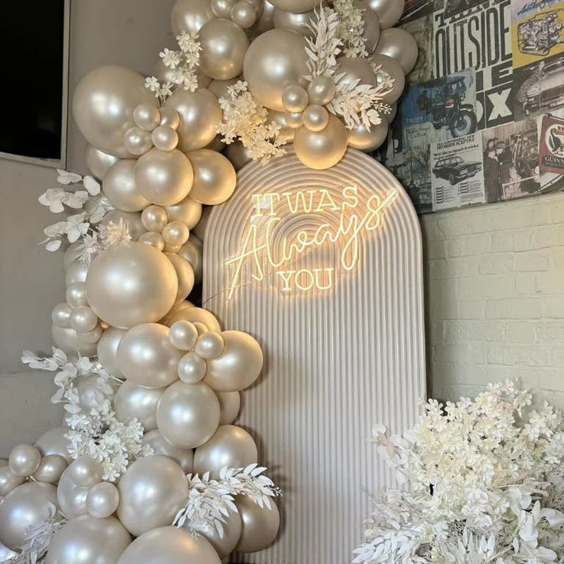 Ballons de perles pour les mariages