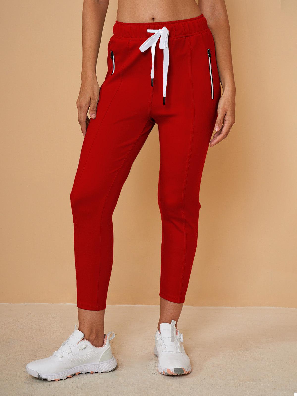 Basic Joggingcaprihosen mit Kordelzug