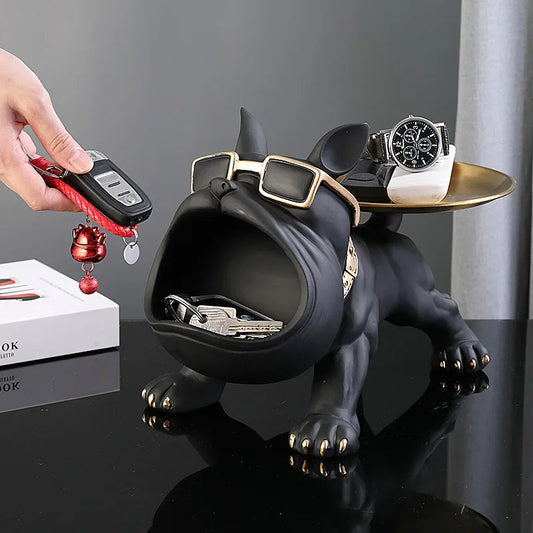 Bulldogge Figur Aufbewahrungsbox