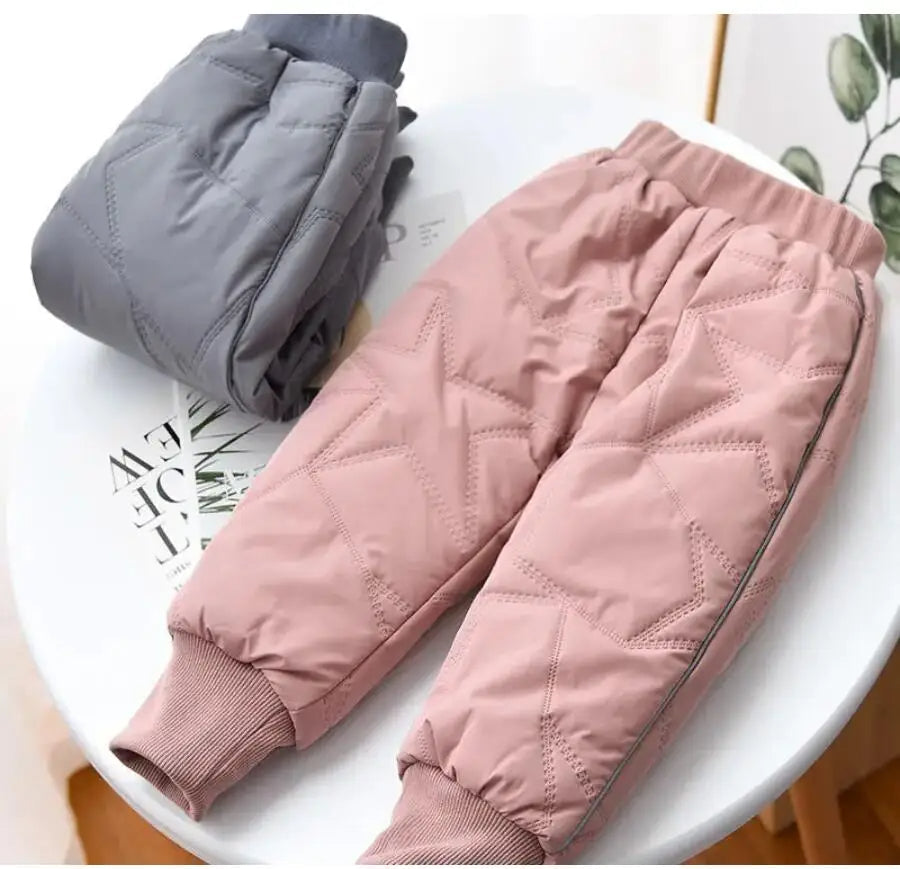 Pantalon d'hiver nourri pour les enfants