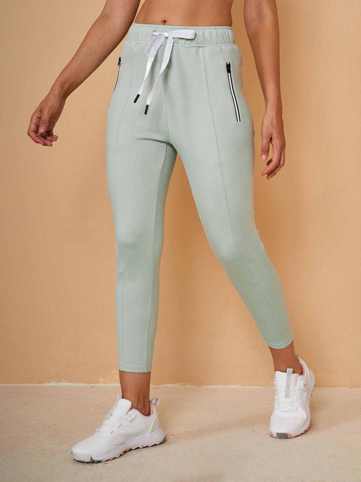 Basic Joggingcaprihosen mit Kordelzug