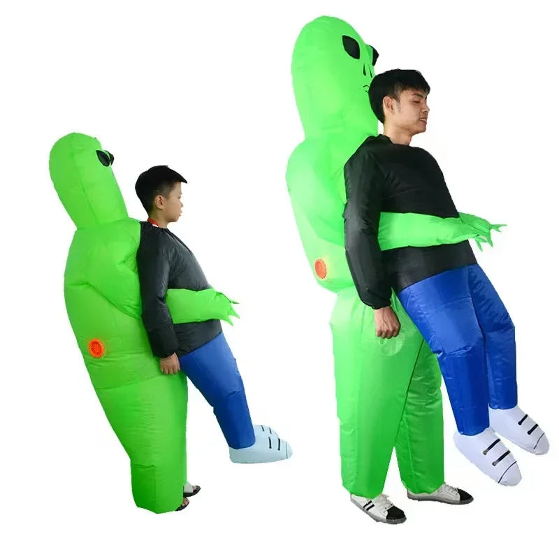 Costume gonflable étranger pour les enfants et les adultes