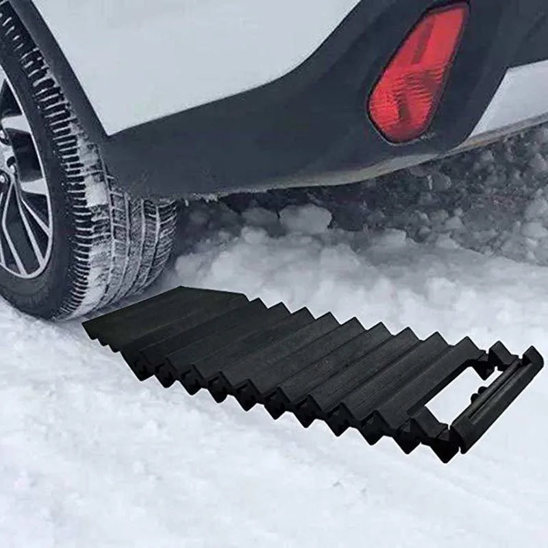 Surface non glissante pour les pneus de voiture