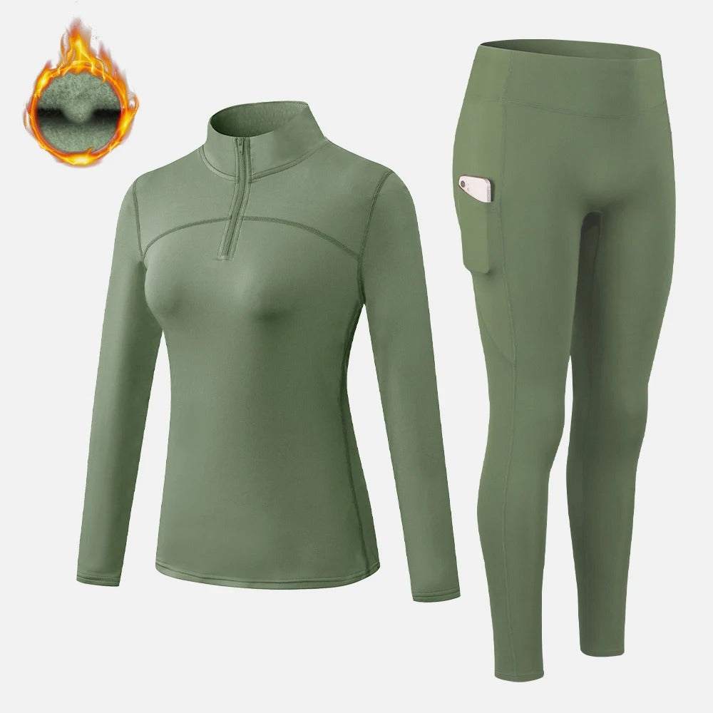 Costume de sport thermique féminin