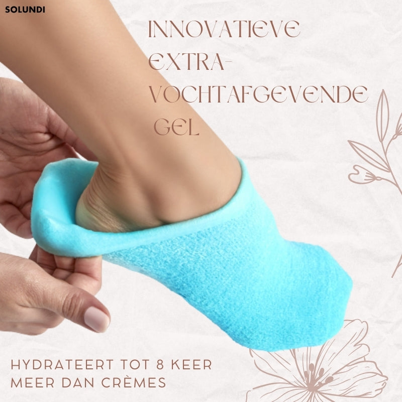 Chaussettes en gel hydratant