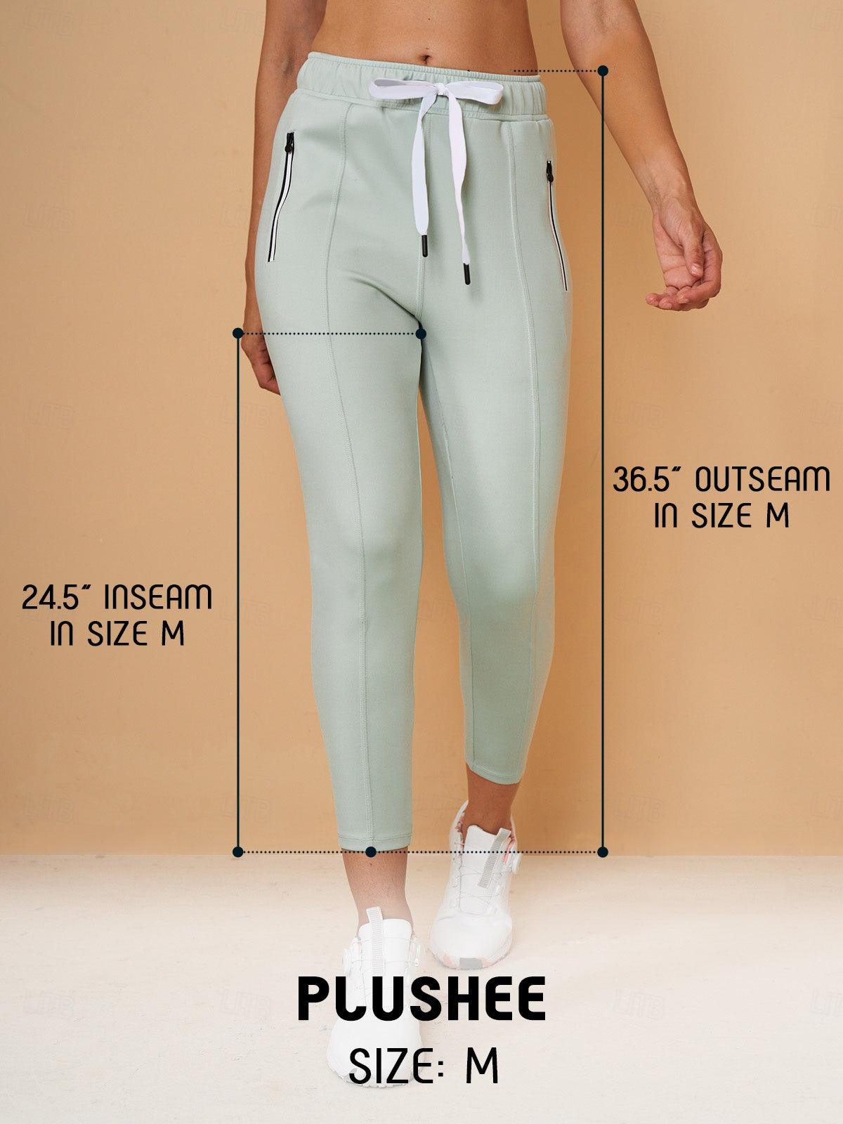 Basic Joggingcaprihosen mit Kordelzug