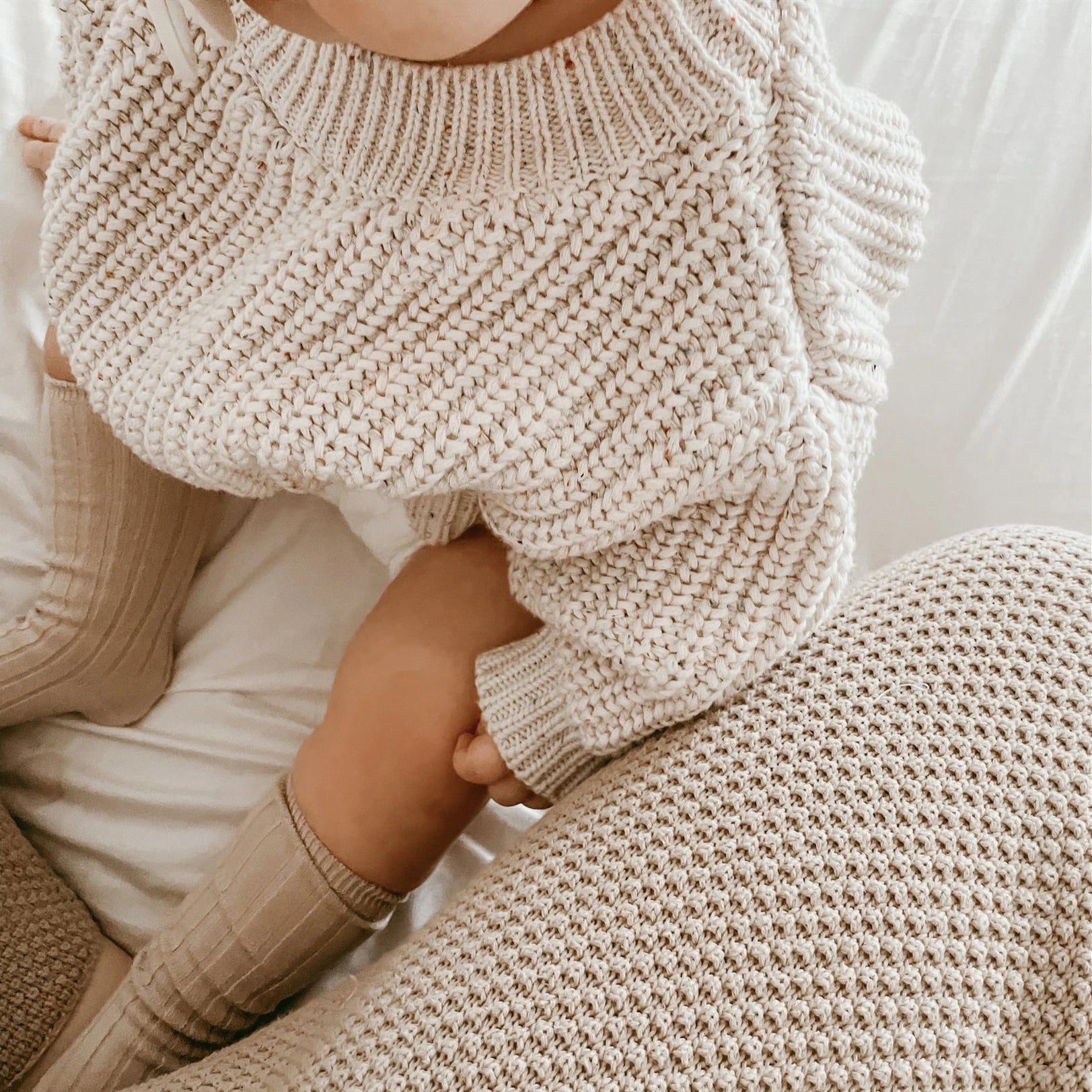 Pull tricoté simple pour enfants