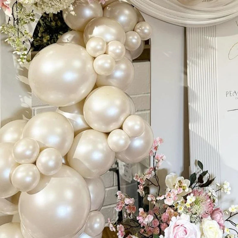 Ballons de perles pour les mariages