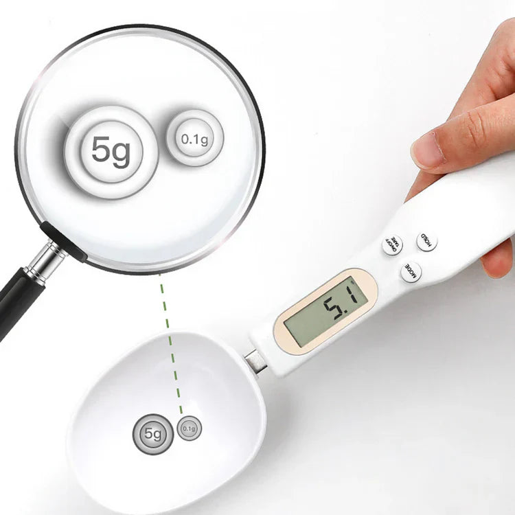 Digital measuring spoon