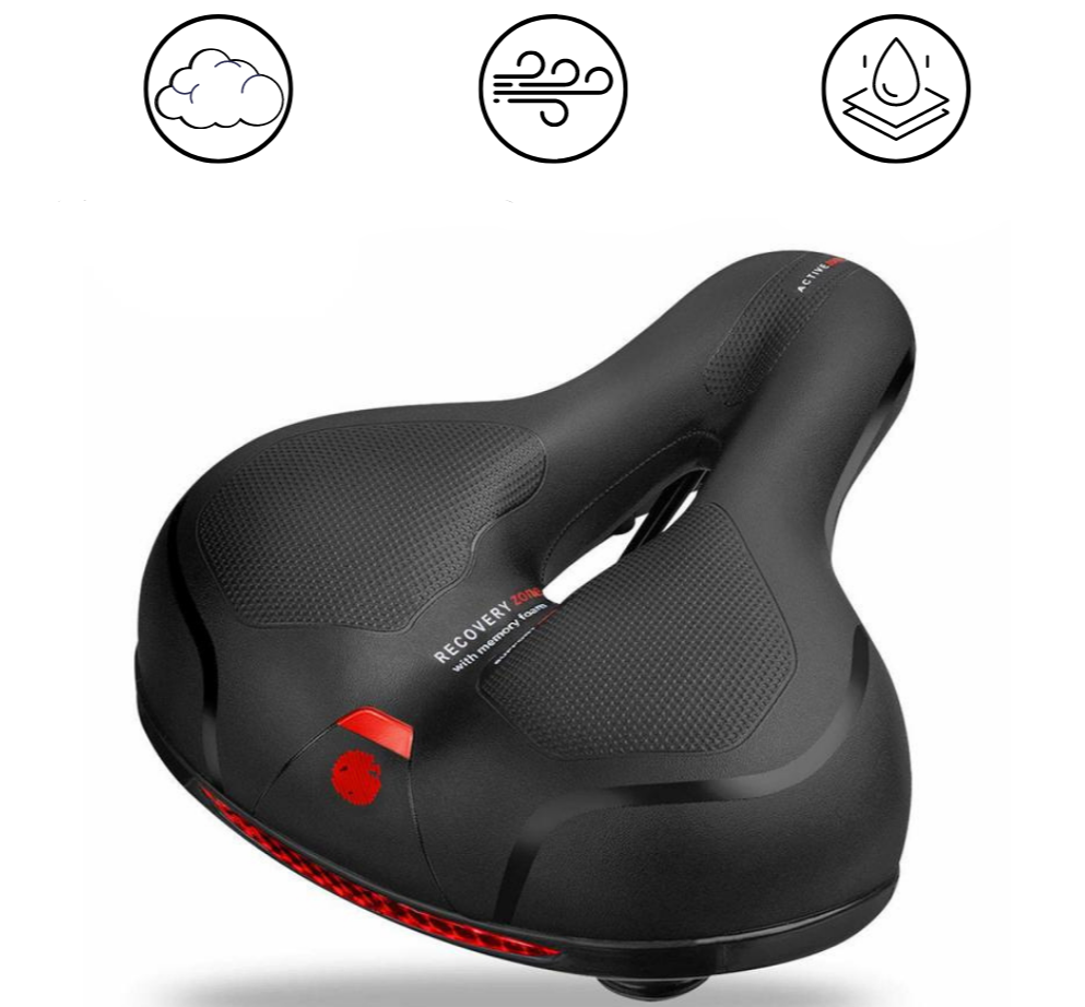 Selle de vélo respirante