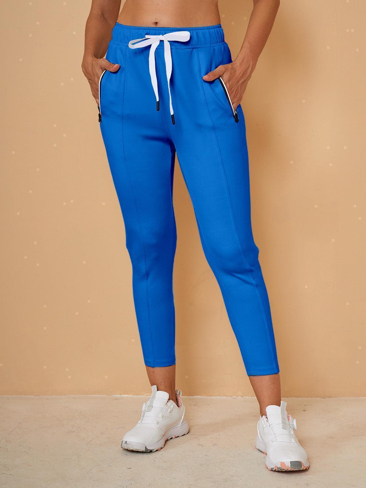 Basic Joggingcaprihosen mit Kordelzug