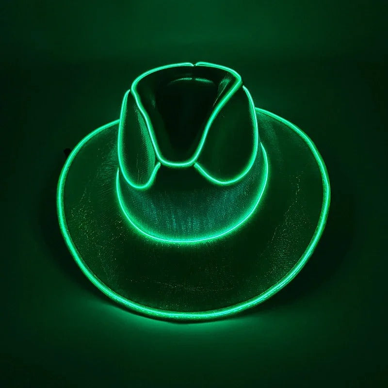 Chapeau de cowboy LED | Déguisement de carnaval