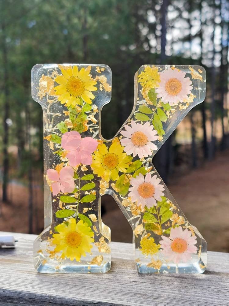 ResinBloom Blüten-Resin-Nachtlicht