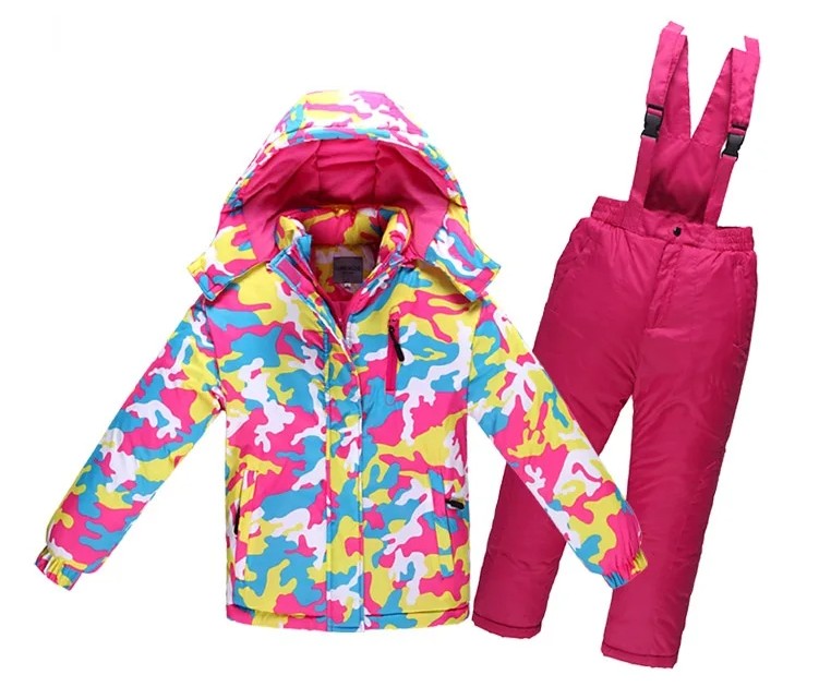 Costume d'hiver coupe-vent pour enfants