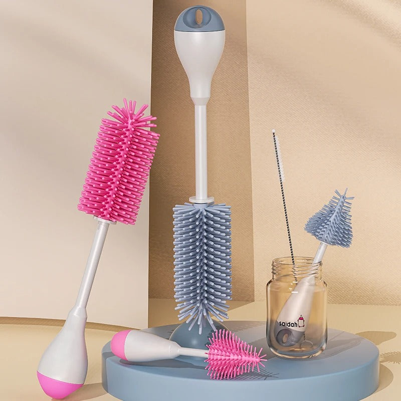 Brosse de nettoyage en silicone