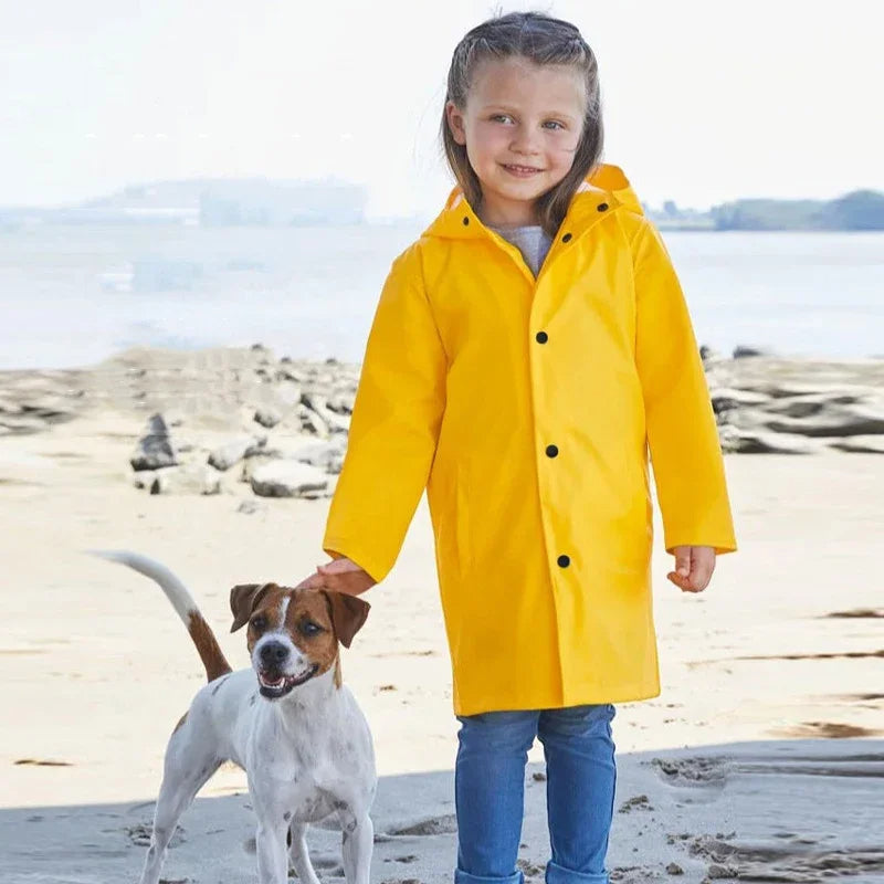 Imperméable enfant imperméable avec capuche