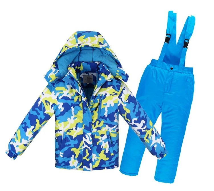 Costume d'hiver coupe-vent pour enfants