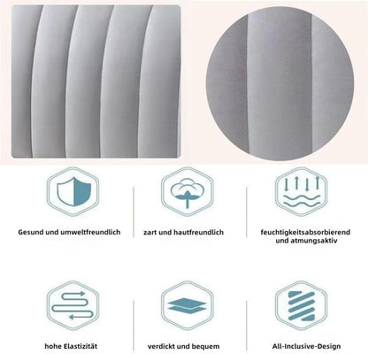 LuxCover Kopfteilbezug – Stilvoller Schutz fürs Bett