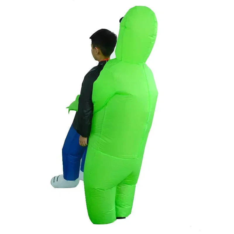 Costume gonflable étranger pour les enfants et les adultes