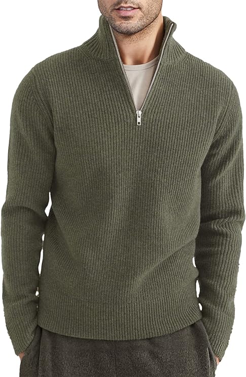 Stylischer Zipper-Pullover für Herren