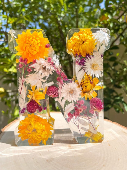 ResinBloom Blüten-Resin-Nachtlicht