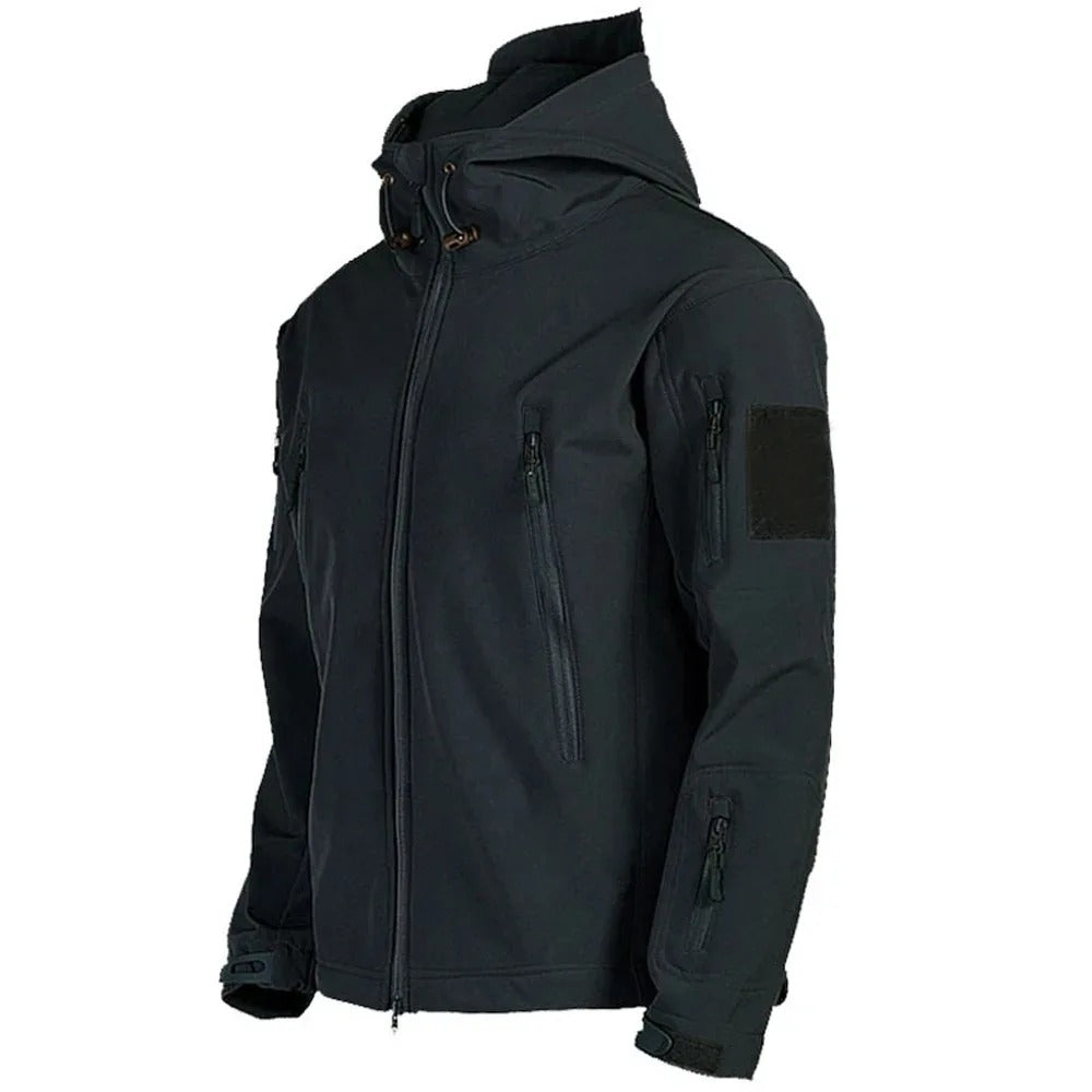 Veste tactique à capuche pour hommes