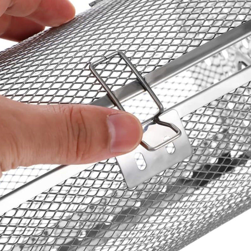 Automatischer Rotierender Grill aus Edelstahl