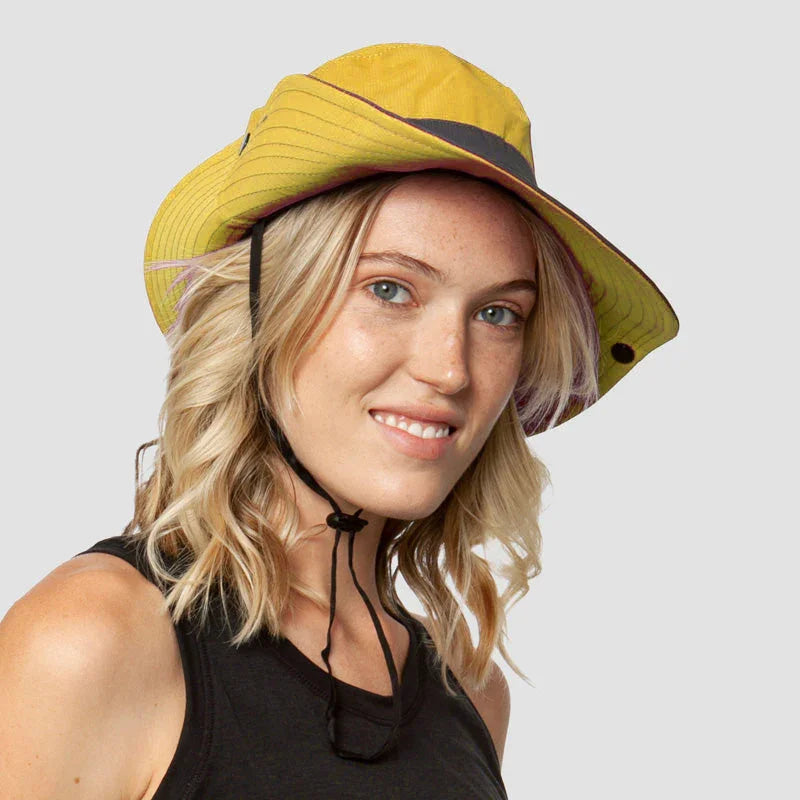 Chapeau de soleil pliable avec protection UV