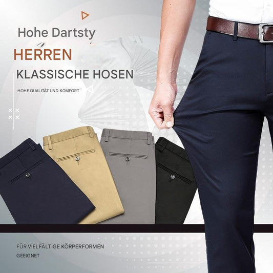 50% Rabatt - MasonPro - Herren-Klassik-Hose mit hohem Stretchanteil - Begrenztes Angebot