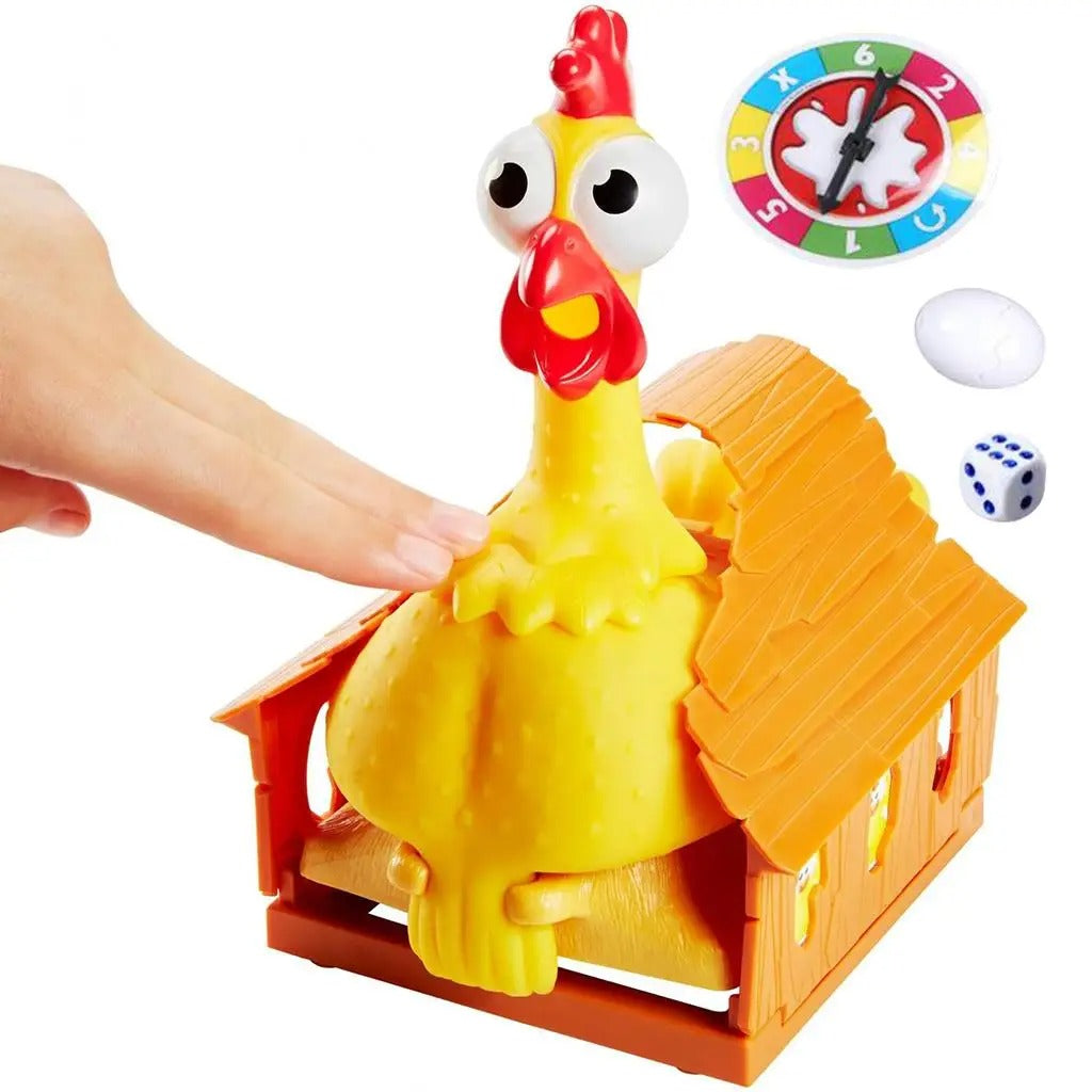 Jeu d'œufs criés au poulet