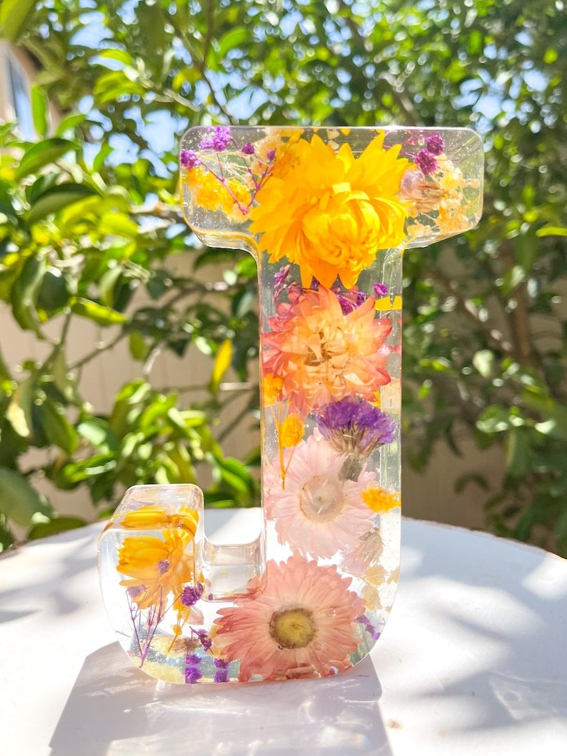 ResinBloom Blüten-Resin-Nachtlicht