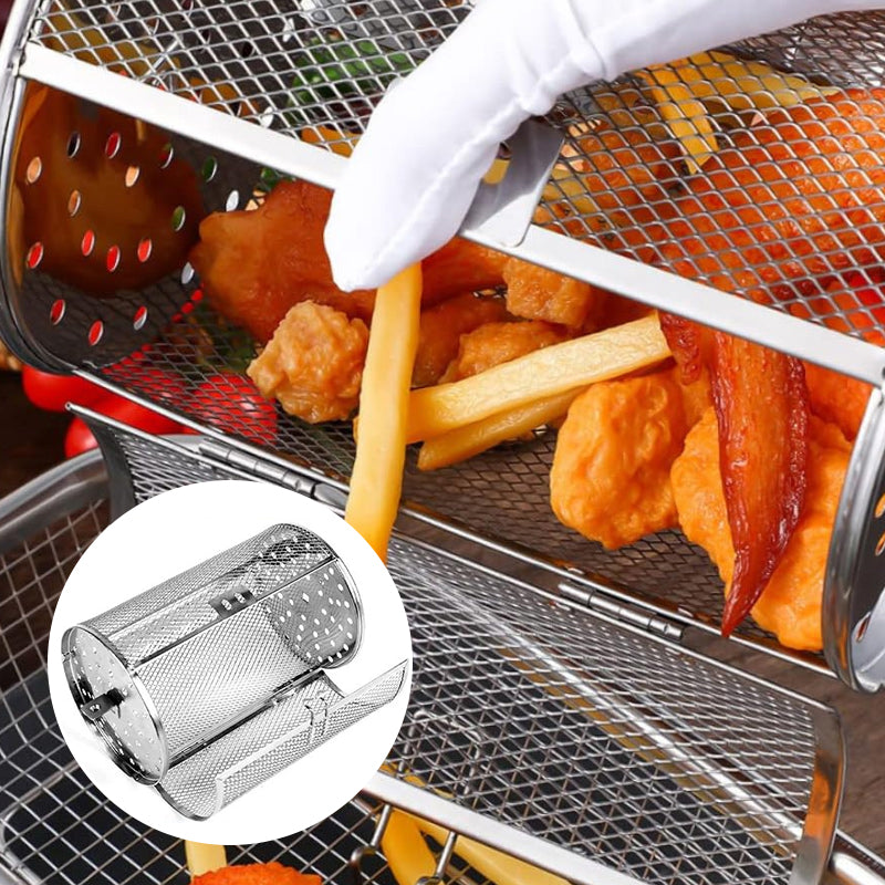Automatischer Rotierender Grill aus Edelstahl