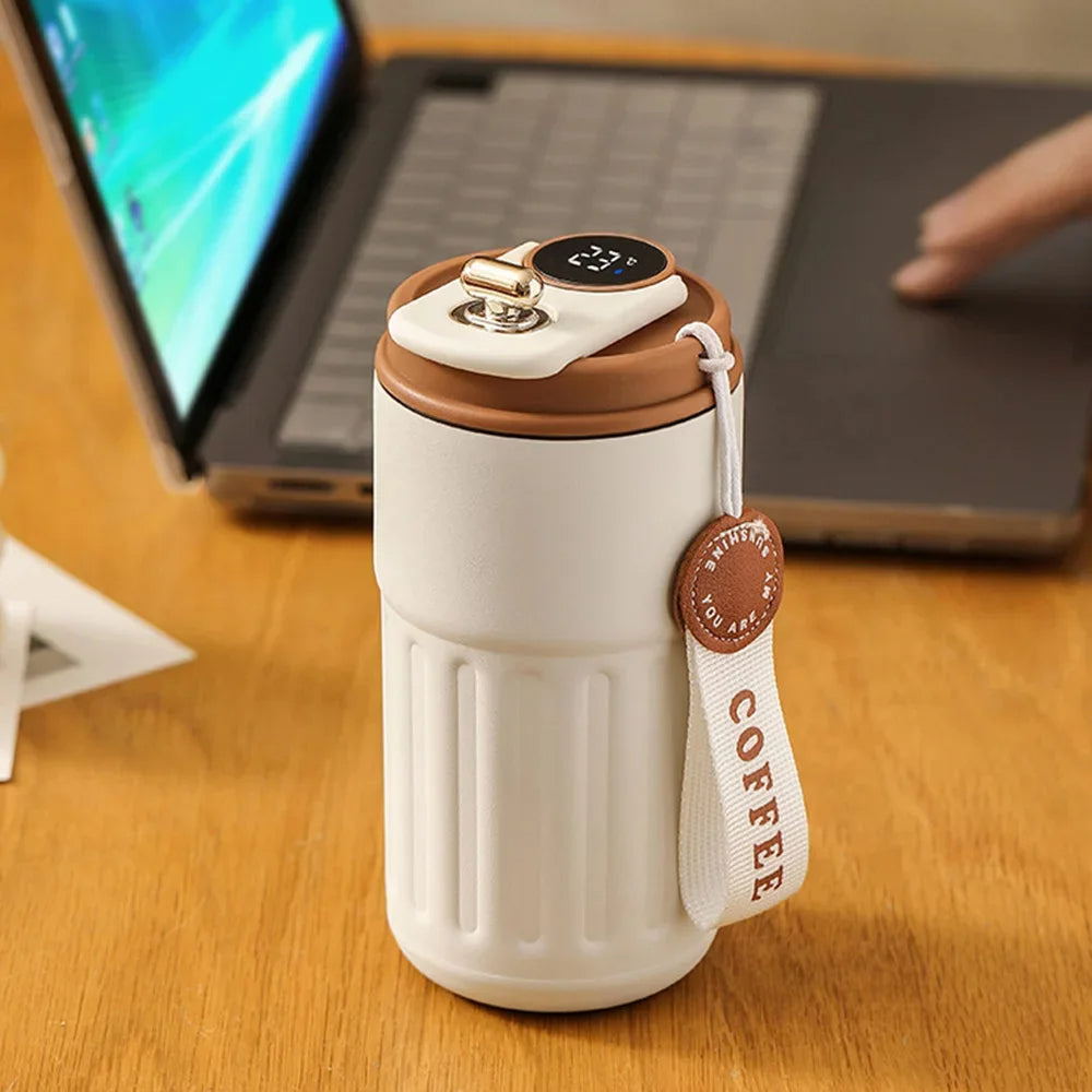 Bouteille thermos numérique