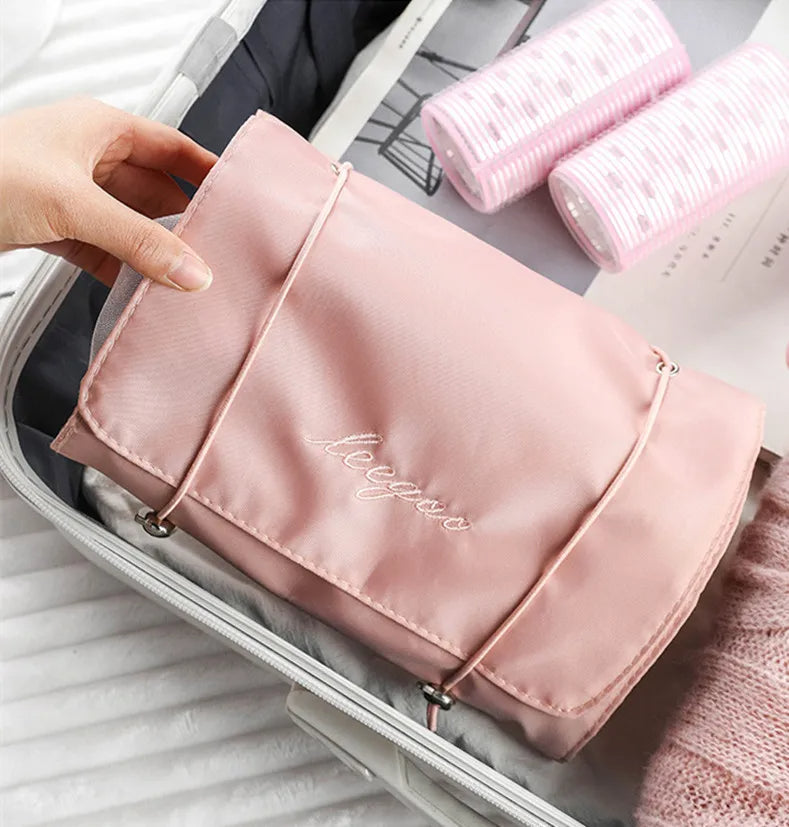Sac de maquillage amovible et pliable 4 en 1