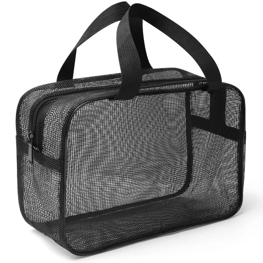 Trousse de toilette en maille
