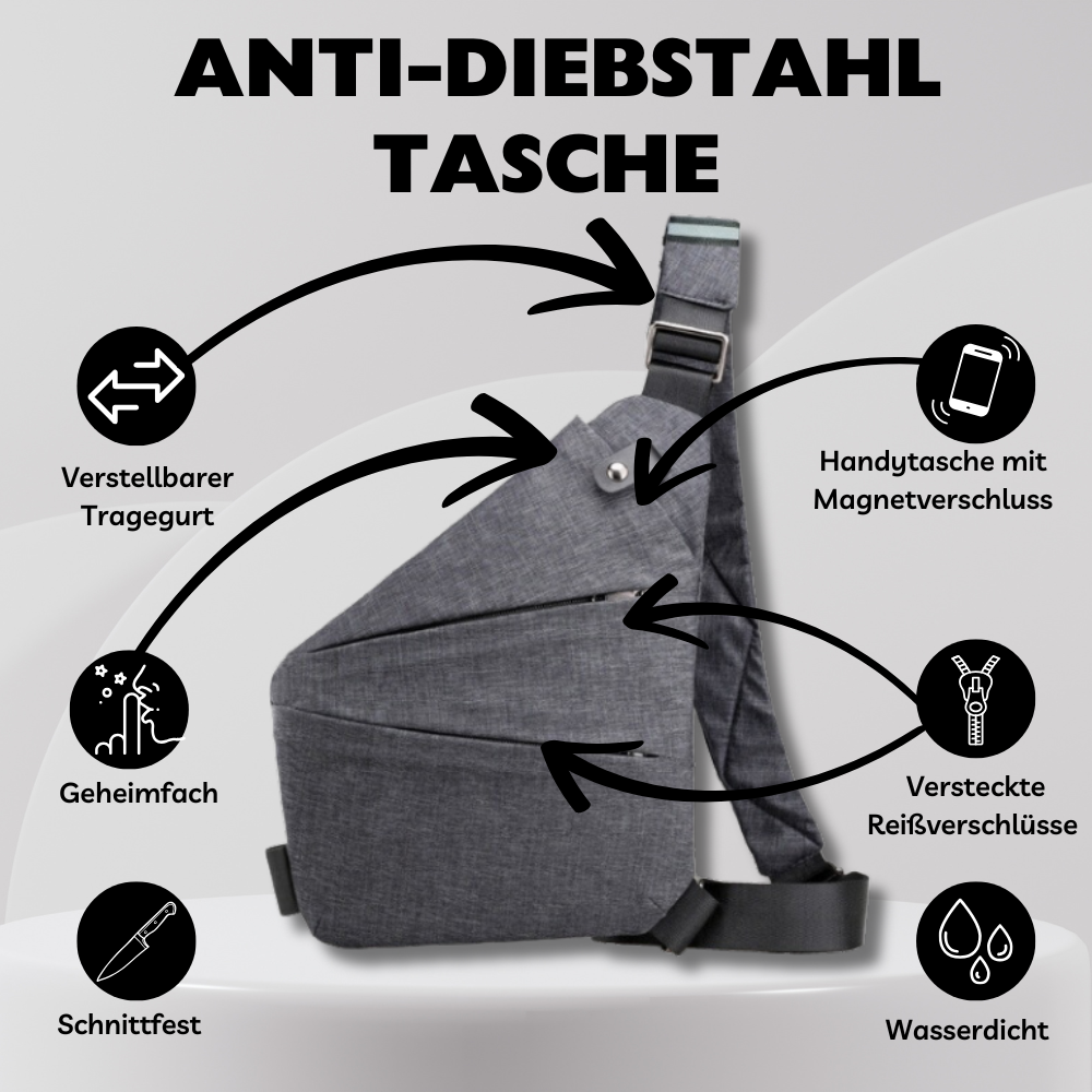 UrbanSafe Anti-Diebstahl Tasche