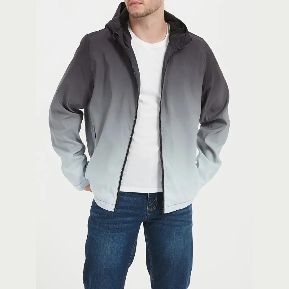 Veste pour hommes imperméables avec capuche