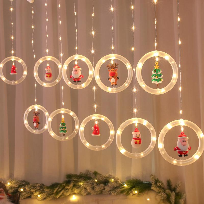 Guirlande lumineuse rideau LED de Noël