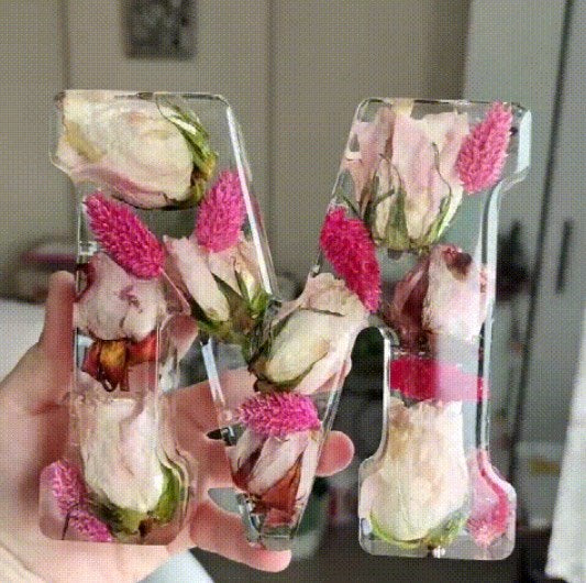 ResinBloom Blüten-Resin-Nachtlicht