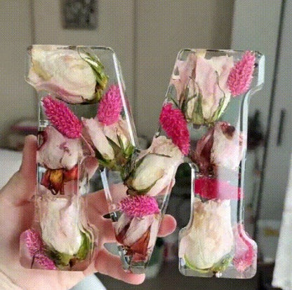 ResinBloom Blüten-Resin-Nachtlicht