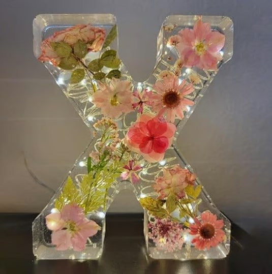 ResinBloom Blüten-Resin-Nachtlicht