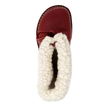 Wasserdichte Kalbsleder-Stiefel mit Wollfutter