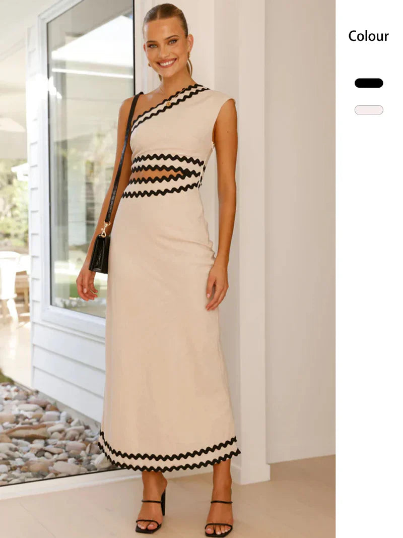 Amelia asymmetrisches Kleid