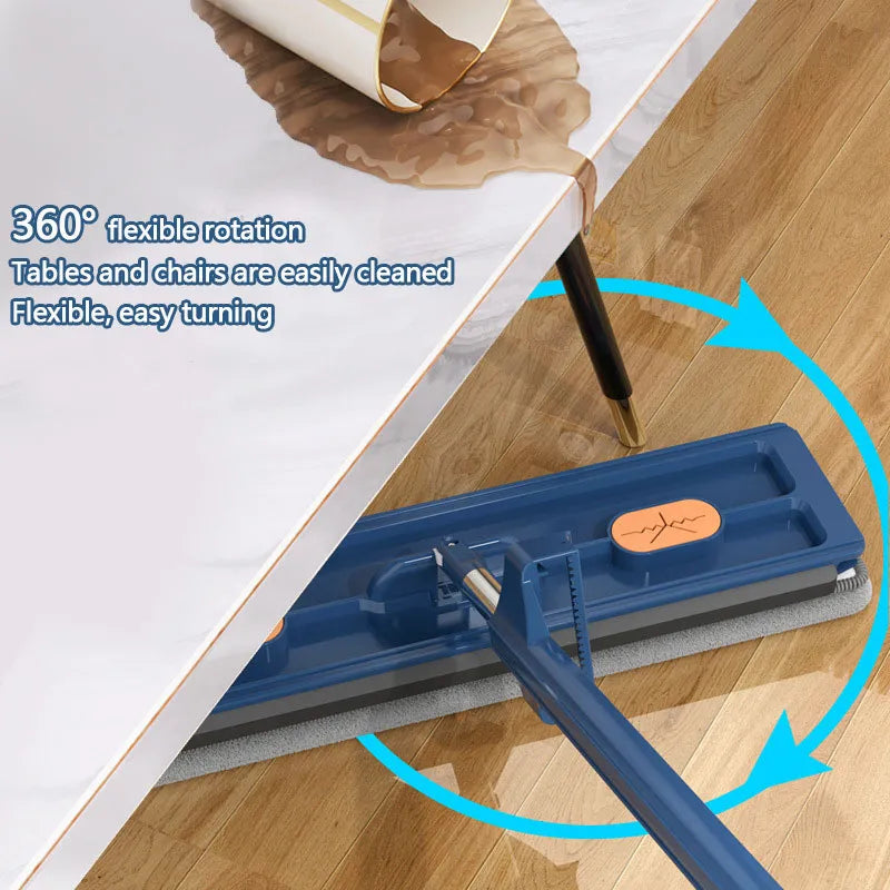 Self-standing Slide microfibre floor mop